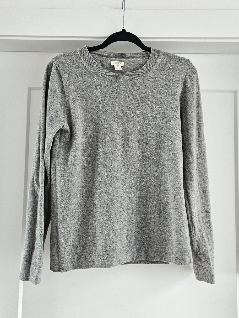 J. Crew Gray Crewneck Sweater